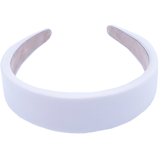 LYKO Diadem Satin Look White