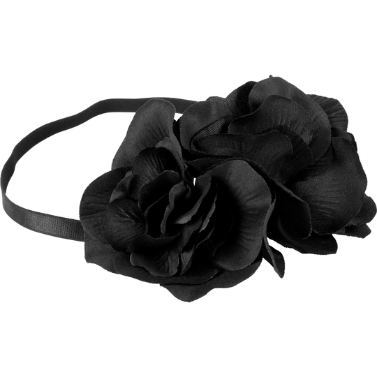 LYKO Headband Flower Black
