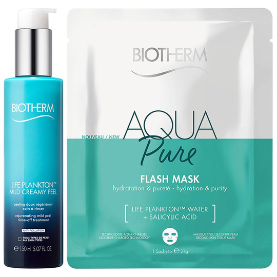 Sheet Mask & Peeling Duo, Biotherm Ihonhoitopakkaukset