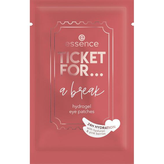 essence TICKET FOR… a break hydrogel eye patches 01