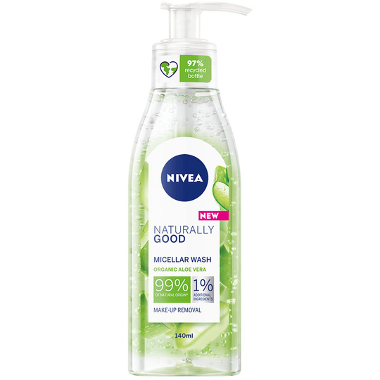 Naturally Good Wash Gel, 140 ml Nivea Misellivesi