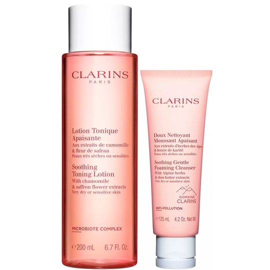 Clarins Soothing Cleansing Duo