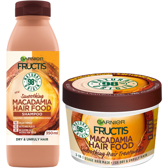 Garnier Fructis Hair Food Macadamia pakkaus