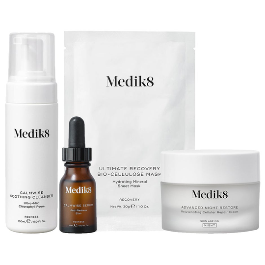 Calming Routine, Medik8 Ihonhoitopakkaukset