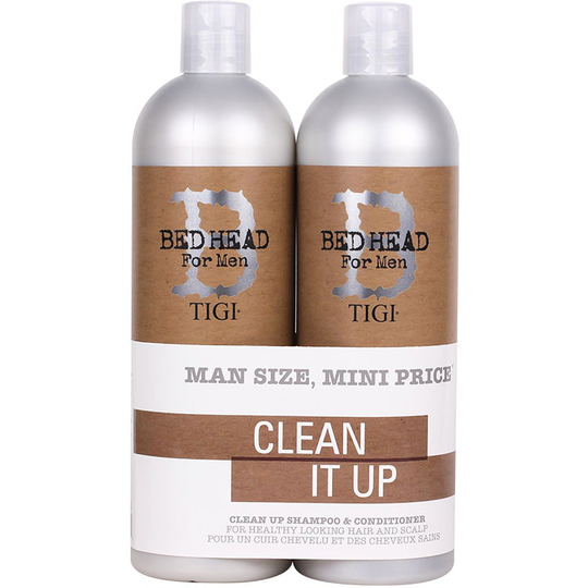 B for Men Clean Up Tweens Duo, TIGI Bed Head Muotoilutuotteet