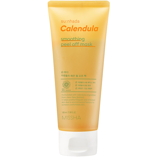 MISSHA Su:nhada Calendula Smoothing Peel Off Mask 100 ml