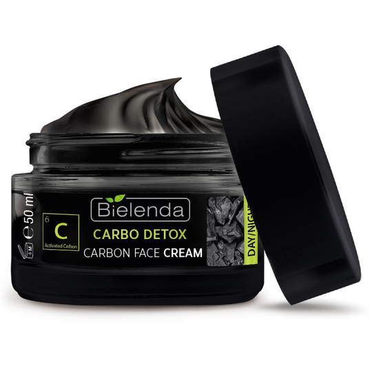 Bielenda CARBO DETOX moisturizing and mattifying carbon face crea