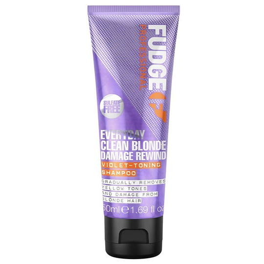 Clean Blonde Everyday Shampoo, 50 ml Fudge Hopeashampoo