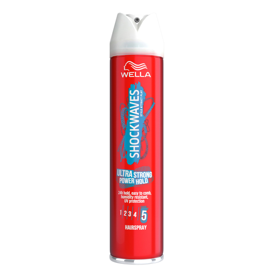 Wella Styling Wella Shockwaves Ultra Strong Hold Hair Spray 250 m