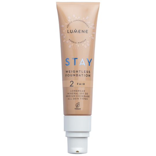 Lumene Stay Weightless Foundation SPF 30 2 Fair