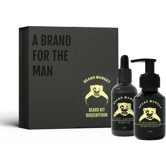 Beard Monkey Oud & Saffron Gift Set