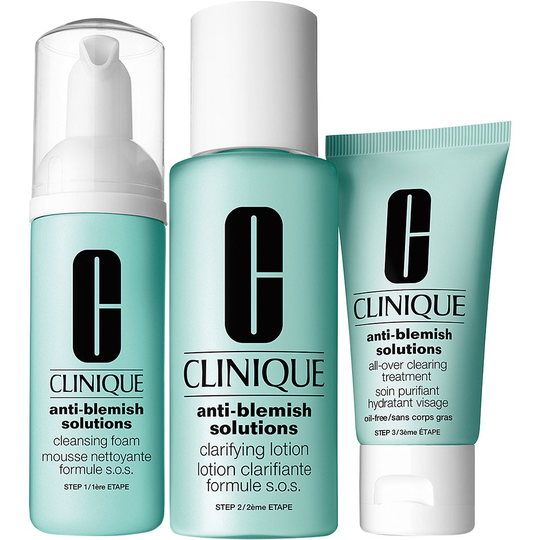 Clinique Anti-Blemish Solutions 3-Step Skin Care System, Clinique Ihonhoitopakkaukset