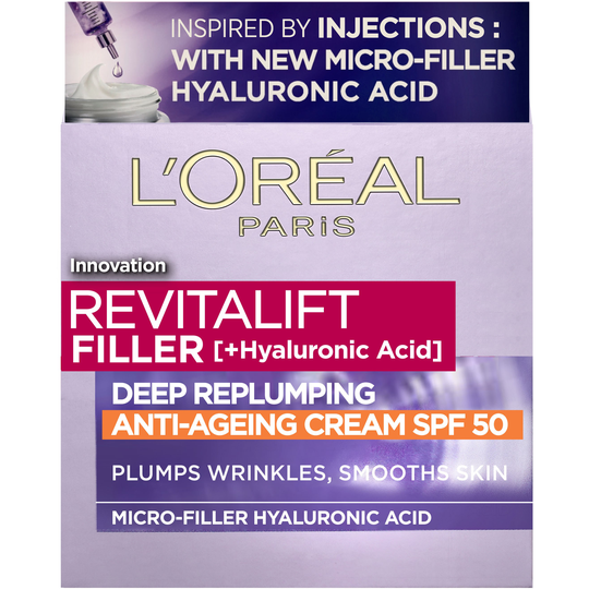 Loreal Paris Revitalift Filler [+Hyaluronsyra] Repluming Daycream
