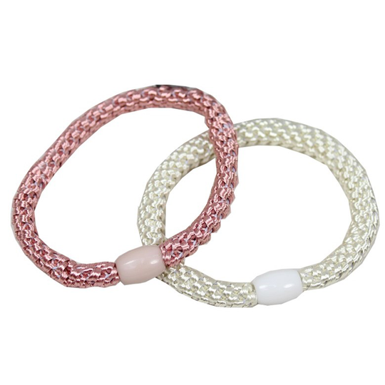 LYKO 2 Pack hiuslenkkejä Pink