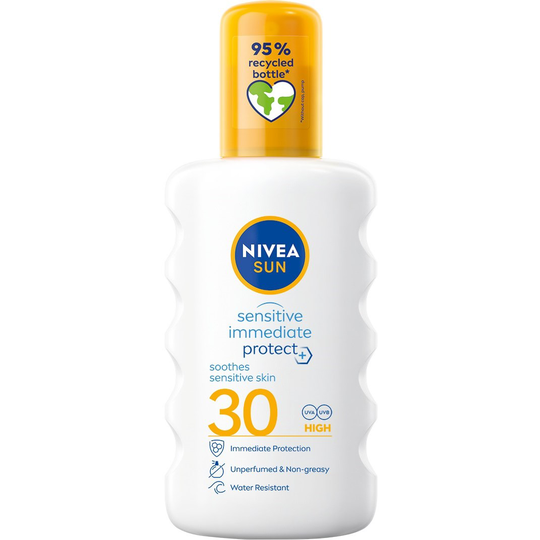 NIVEA Sun Sensitive Immediate Protect Soothing Sun Spray SPF 30 2