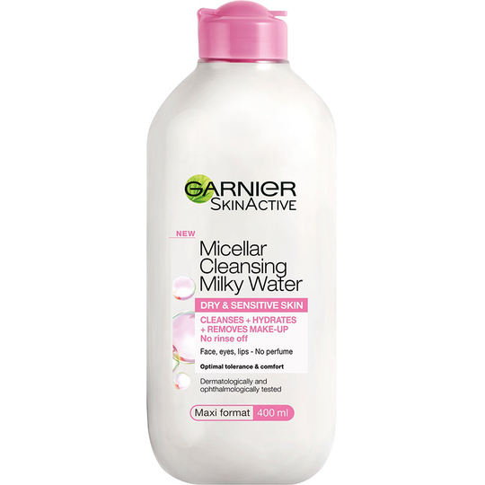 Skin Active Micellar Cleansing Milky Water, 400 ml Garnier Ihonpuhdistus