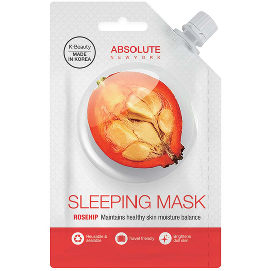 Spout Rosehip Sleeping Mask, 25 g Absolute New York Kasvonaamiot