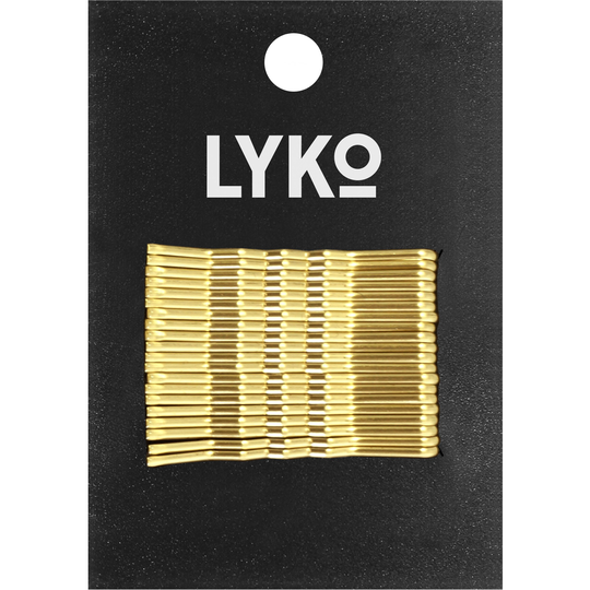 LYKO Hairpins 45mm 20 pack Gold 20 pack