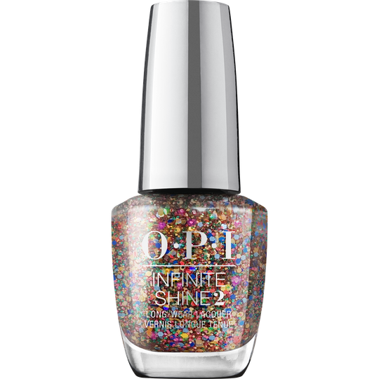 OPI Infinite Shine Celebration Collection You Had Me at Confetti
