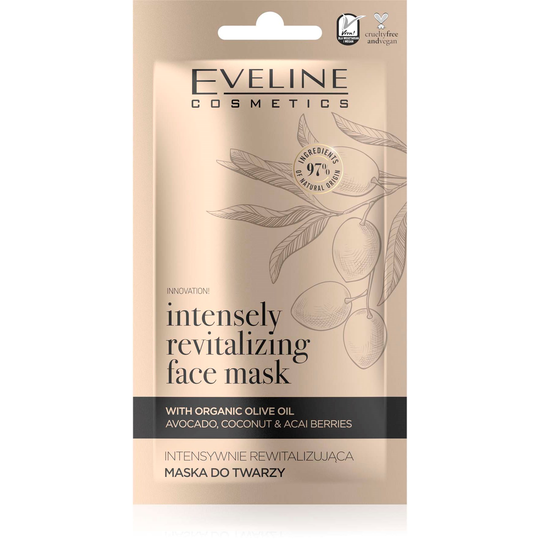 Eveline Cosmetics Organic Gold Intensely Revitalizing Face Mask 8