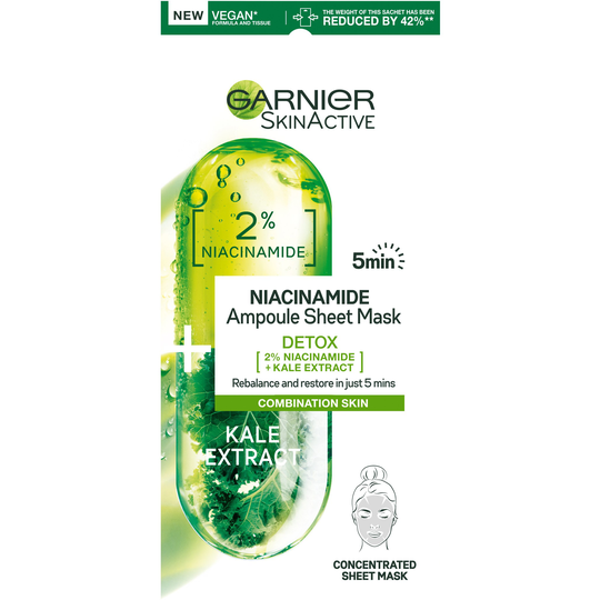 Garnier Skin Active Niacinamide Ampoule Sheet Mask