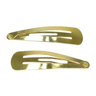 LYKO 2 kpl hiussolkia Gold