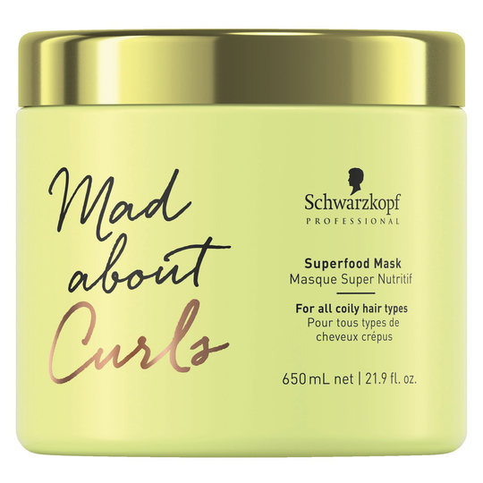 Schwarzkopf Professional Mad About Curls Superfood Mask 650 ml