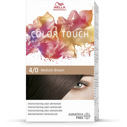 Wella Professionals Color Touch Pure Naturals 4/0 Medium Brown