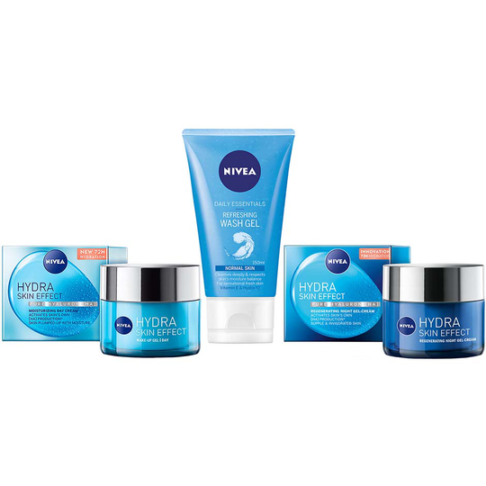 Skin Regimen Hydrytion, Nivea Ihonhoitopakkaukset