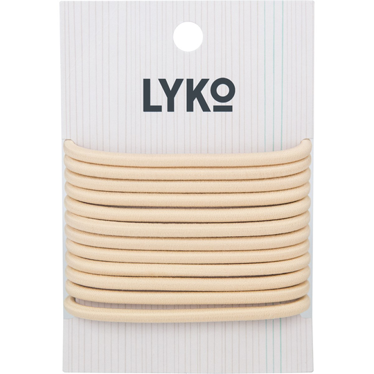 LYKO Hair Tie Blonde 12-Pack