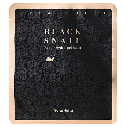 Prime Youth Black Snail Repair Hydro Gel Mask, Holika Holika K-Beauty
