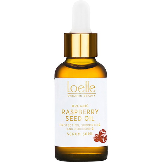 Raspberry Seed Oil Coldpressed & Organic, 30 ml Loelle Kasvoöljy