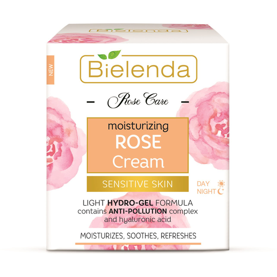 Bielenda ROSE CARE rose face cream moisturizing and soothing 50