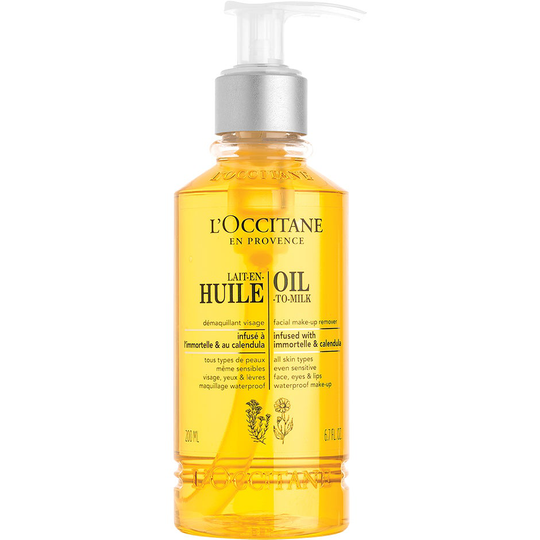 OIL-to-milk MAKE-UP remover, 200 ml L'Occitane Meikinpoistoaine