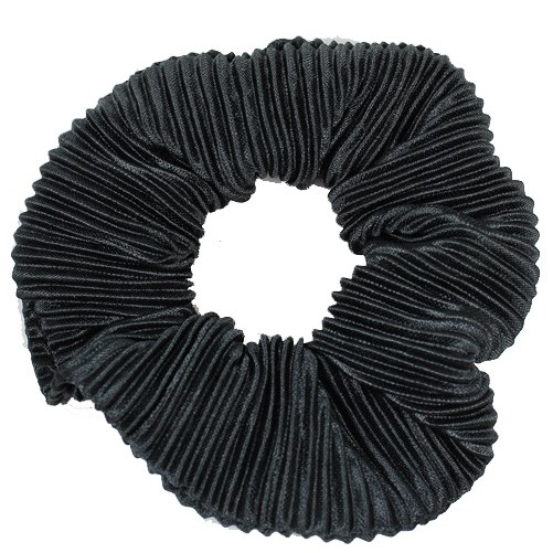 LYKO Pliseeratty scrunchie Black
