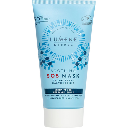 HERKKÄ Soothing SOS Mask, Lumene Kasvonaamiot
