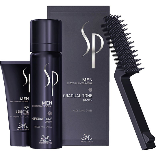 Wella System Professional Men Gradual Tone Brown, 60 ml Wella Hiusvärit