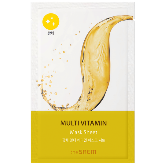 The Saem Bio Solution Radiance Multi Vitamin Mask Sheet Mascarill