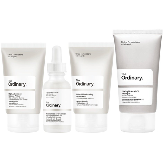 Oily Skin Routine, The Ordinary Ihonhoitopakkaukset