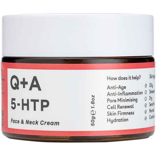 5-HTP Face & Neck Cream, 50 g Q+A Päivävoiteet