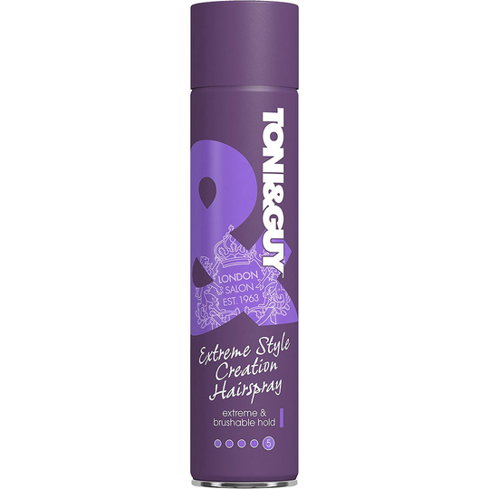 TONI&GUY Extreme Style Creation Hairspray, 250 ml Toni&Guy Muotoilutuotteet