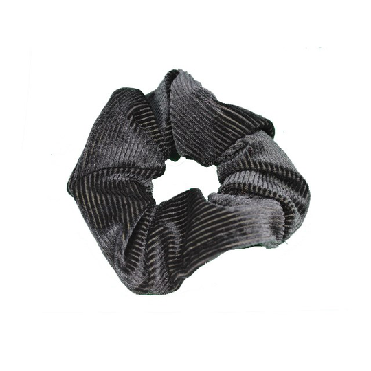 LYKO Scrunchies Ribbed Black