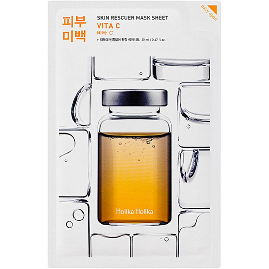 Holika Holika Skin Rescuer Mask Sheet - Vita C, Holika Holika K-Beauty