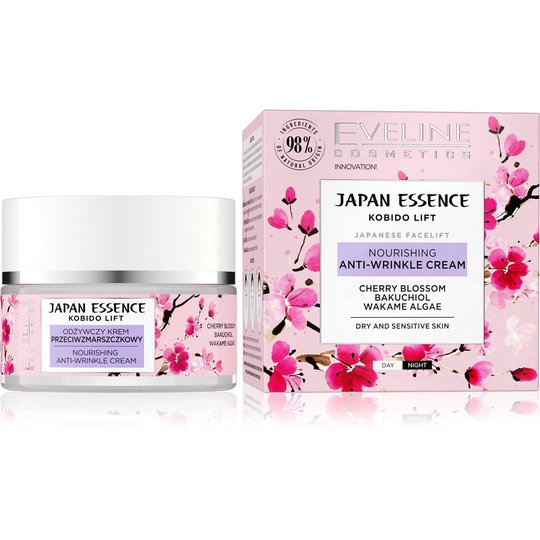 Eveline Cosmetics Japan Essence Nourishing Anti-Wrinkle Cream 50