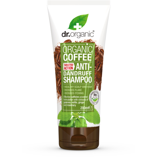 Dr. Organic Green Coffee Shampoo Dandruff 200 ml