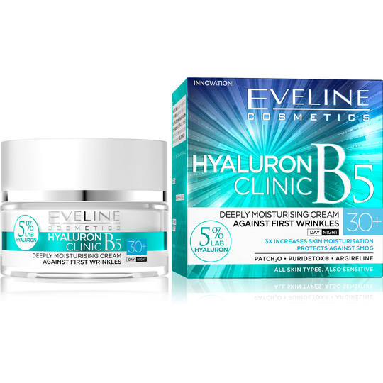 Eveline Cosmetics Hyaluron Clinic Day And Night Cream 30+ 50 ml