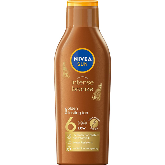 NIVEA Sun Intense Bronze Sun Lotion SPF 6 200 ml