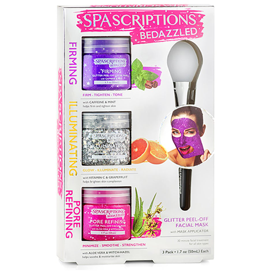 Glitter Peel-Off Mask, 150 ml Spascriptions Kasvonaamiot