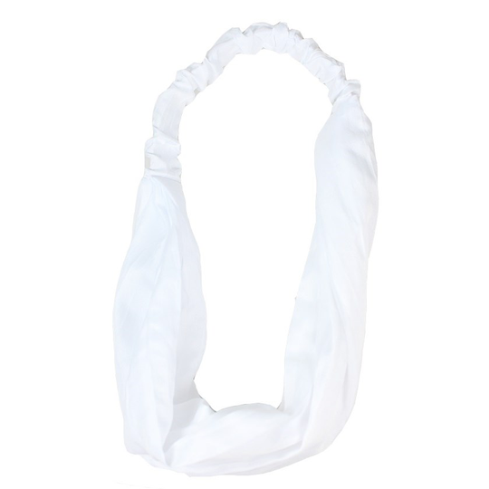 LYKO Leveä hiuspanta White