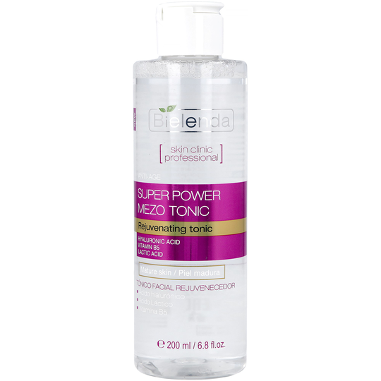 Bielenda SKIN CLINIC PROFESSIONAL face tonic with lactic&hialuron